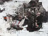 Mark Bradford, Drag Her to the Path, 2011, mixed media collage on canvas