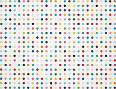 Ergocalciferol by Damien Hirst, 2007, household gloss paint on canvas, sold Jun 2017