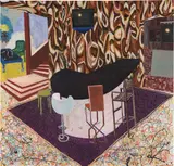 Basement by Shara Hughes, 2007, oil on canvas, sold Jun 2017