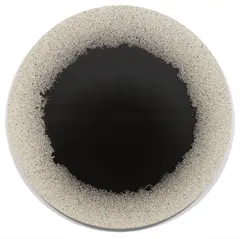 Tambour 124' by Latifa Echakhch, 2012, ink on canvas, sold Jun 2017
