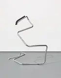 Wade Guyton, Untitled (Action Sculpture), 2005, steel and painted wood
