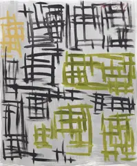 Untitled by Günther Förg, 2001, acrylic on canvas, sold Jun 2017