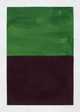 Untitled by Günther Förg, 2009, acrylic on paper, sold Jun 2017