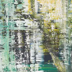 Cage Grid (Single Part O) by Gerhard Richter, 2011, giclée print on paper mounted on aluminium, sold Jun 2017