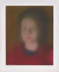 Babette by Gerhard Richter, 2013, inkjet print on Arches Velin paper, sold Jun 2017