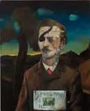 Ged Quinn, The Emigrant Moon, 2010, oil on canvas