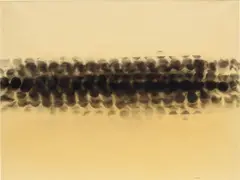Rauchzeichnung by Otto Piene, 1960, soot on paper, sold Jun 2017