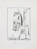 Wifredo Lam, Untitled, 1950, ink on paper