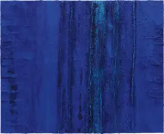 Eden Blu by Marcello Lo Giudice, 2014, oil and pigment on canvas, sold Jun 2017