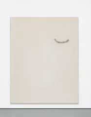 F (Don't Honk) by David Ostrowski, 2013, lacquer on canvas, in artist's frame, sold Jun 2017