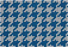 R. Houndstooth by Invader, 2014, Rubik's cubes and Plexiglas, sold Jun 2017
