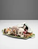 Bertozzi and Casoni, Vassoio, 2010, polychrome ceramic