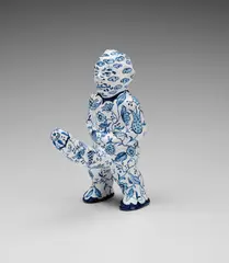 Hale Tenger, Turkish Delight, 2003, ceramic glaze on majolica