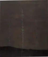 Thomas Zipp, The code of les mats, 2005, oil on canvas