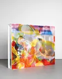 Kristin Baker, New Dawn Fades, 2009, acrylic on acrylic with powder coated steel freestanding structure