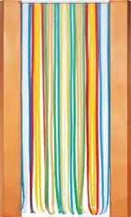 Untitled (curtain) by John Armleder, 1988, copper and PVC, sold Jun 2017