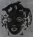 Reversal Black Marilyn by Vik Muniz, 2003, c-print, offered Jun 2017