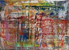 CR 724-4 (P1) by Gerhard Richter, 1990, Diasec mounted chromogenic print on aluminium, sold Jun 2017