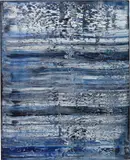 Bernard Andreoletti, Blue No. 4, 2016, oil on canvas