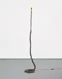 Franz West, Privat-Lampe des Künstlers II, 1989, welded iron and electrical fittings