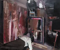 Adrian Ghenie, The Collector 4, 2009, oil on canvas