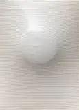 Agostino Bonalumi, Bianco e Nero, 1968, shaped ciré