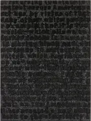 Stranger Study #11 by Glenn Ligon, 2012, oilstick, acrylic and coal dust on linen, sold Oct 2017