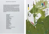 Richard Aldrich, 2 works: (i) Who Knows Where the Time Goes Performed by Nina Simone; (ii) Untitled, 2008, (i) enamel silkscreen on linen; (ii) oil, wax and collage on linen