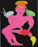 Peter Saul, Umerican Art (Ronald Reagan)