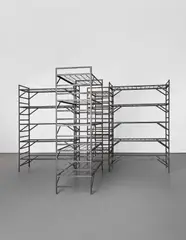 Quarters by Mona Hatoum, 1996, Corten and mild steel, in 4 parts, sold Oct 2017