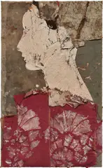 Manolo Valdés, Retrato de una Joven de la Nobleza, 1992, oil on burlap