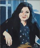 Martin Kippenberger, Ulrike (Ulrike Schmela), 1984, oil on canvas