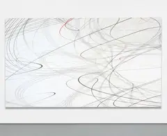 Zycles 3041 by Thomas Ruff, 2008, inkjet print on canvas, offered Oct 2017