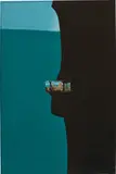 Ivan Chuikov, #19 from the series 'POSTCARD FRAGMENTS', 2004, paper collage and alkyd enamel on masonite