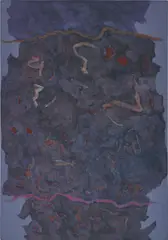 Infinity Field Jericho #3 by Theodoros Stamos, 1984, acrylic on canvas, offered Oct 2017