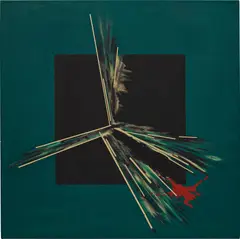 My Relationship by Steven Parrino, 1982, acrylic on canvas, offered Oct 2017