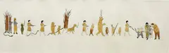 Marcel Dzama, Keep with Me, 2004, watercolour and ink on paper
