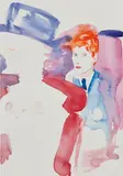 Elizabeth Peyton, Prince Harry, 1998, watercolour and pencil on paper
