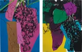 2 works; (i-ii) Grapes by Andy Warhol, 1979, screenprint on Strathmore Bristol paper, sold Oct 2017