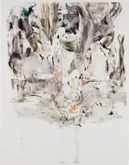 Untitled by Cecily Brown, 2005, monotype on paper, sold Oct 2017