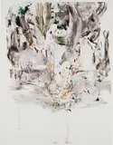 Cecily Brown, Untitled, 2005, monotype on paper
