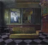 Yuan Yuan, Broken Mirror, 2011, oil on canvas