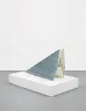 Thomas Scheibitz, Untitled (Buchstable), 2002, painted wood and pigment marker