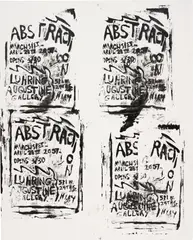 Josh Smith, Untitled (JS0794), 2007, acrylic on canvas