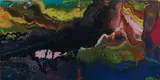 P16 Flow by Gerhard Richter, 2016, diasec mounted chromogenic print on aluminium, sold Oct 2017