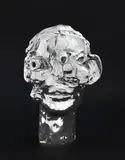 George Condo, Robot Girl, 2012, patinated bronze