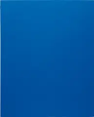 Untitled (blue padding) by Lucien Smith, 2011, vinyl, foam and plywood, in artist's frame, offered Dec 2017
