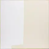 Ethan Cook, Untitled (Square, begin at one corner until complete), 2014, hand woven cotton canvas, in artist's frame