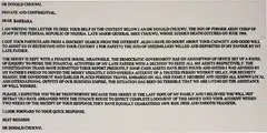 Nick Darmstaedter, Scam Mail (Barbara), 2014, silkscreen ink on canvas