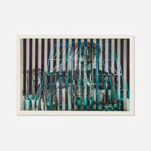 Untitled by Jiří Kolář, collage on paper, sold Apr 2025